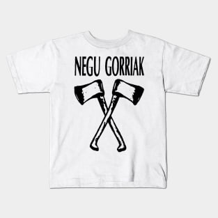 negu gorriak basque Kids T-Shirt